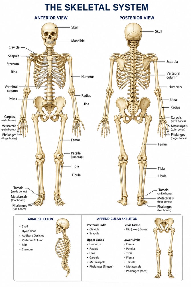 Skeletal diagram